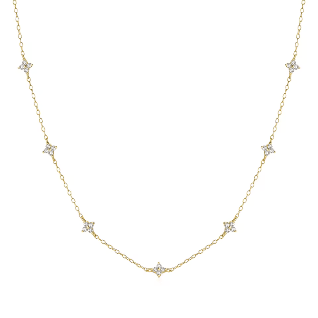 HARPER Star Necklace - Charcol Accessories