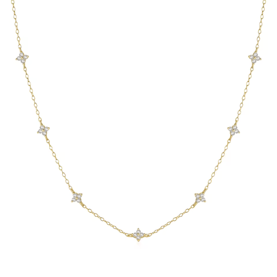 HARPER Star Necklace - Charcol Accessories