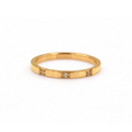 JESSIE Crystal Ring - Charcol Accessories