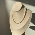 GRACE Pearl Necklace - Charcol Accessories