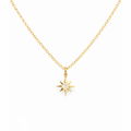 STELLA Starburst Necklace - Charcol Accessories