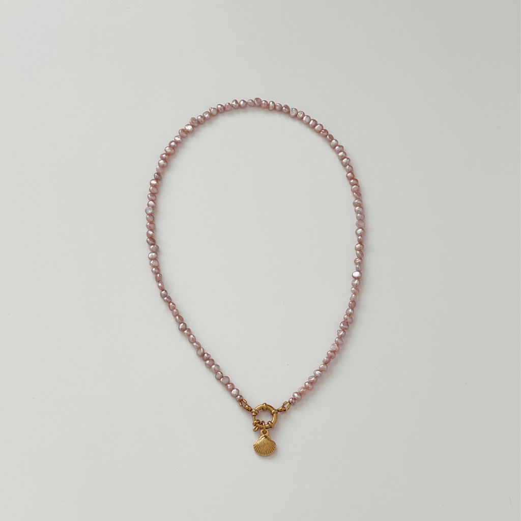 LILIANA Pearl Clasp Necklace