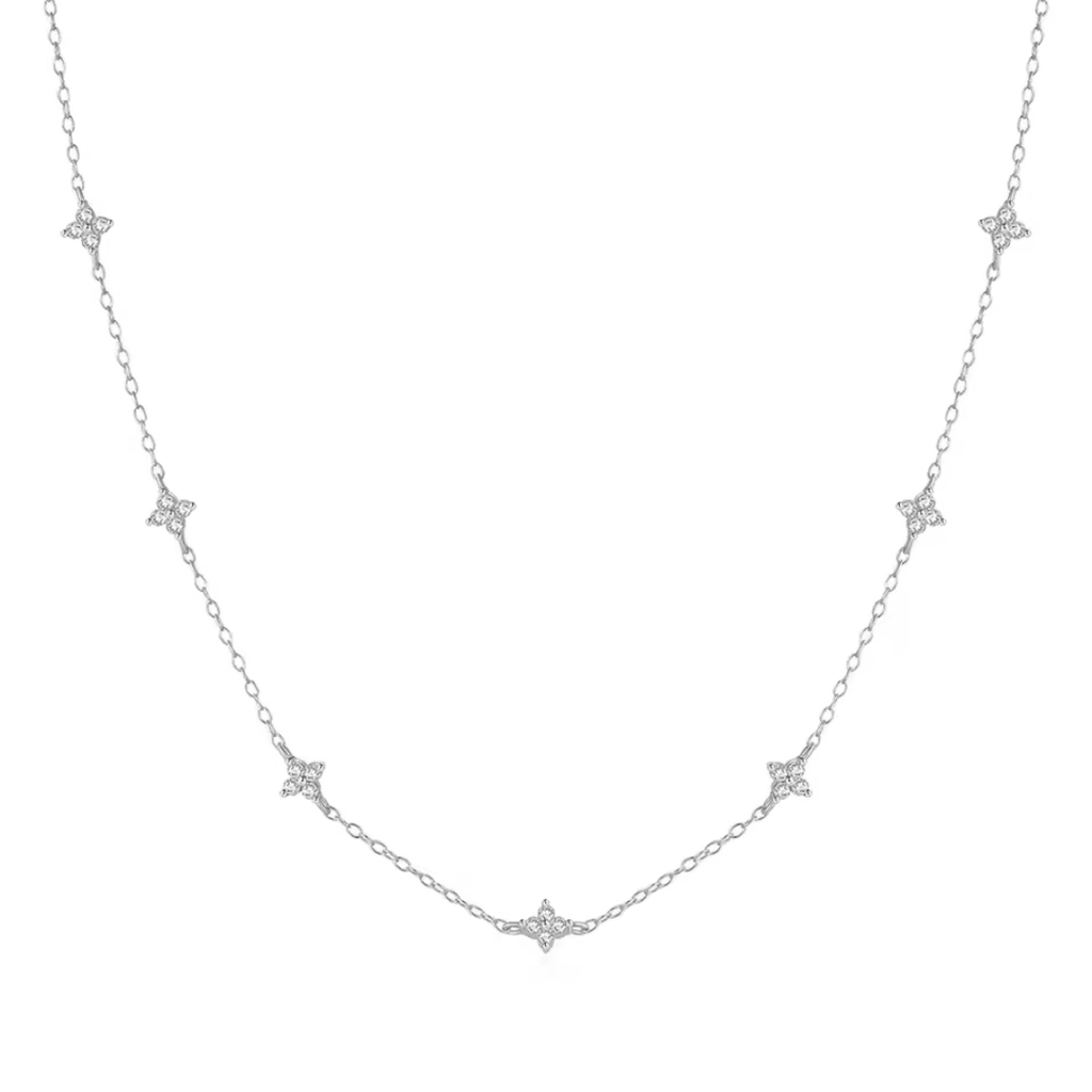 HARPER Star Necklace - Charcol Accessories