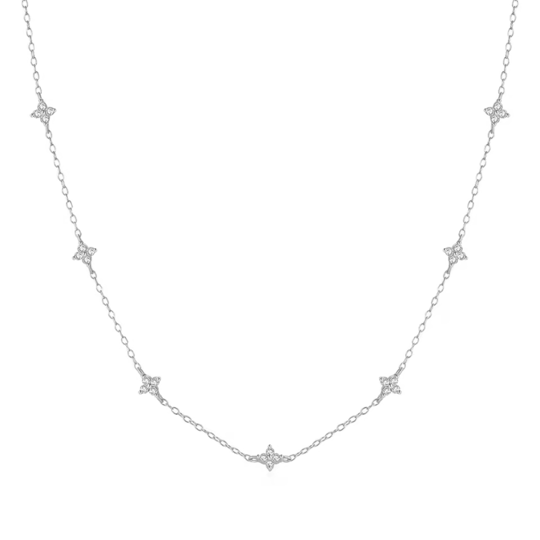 HARPER Star Necklace - Charcol Accessories