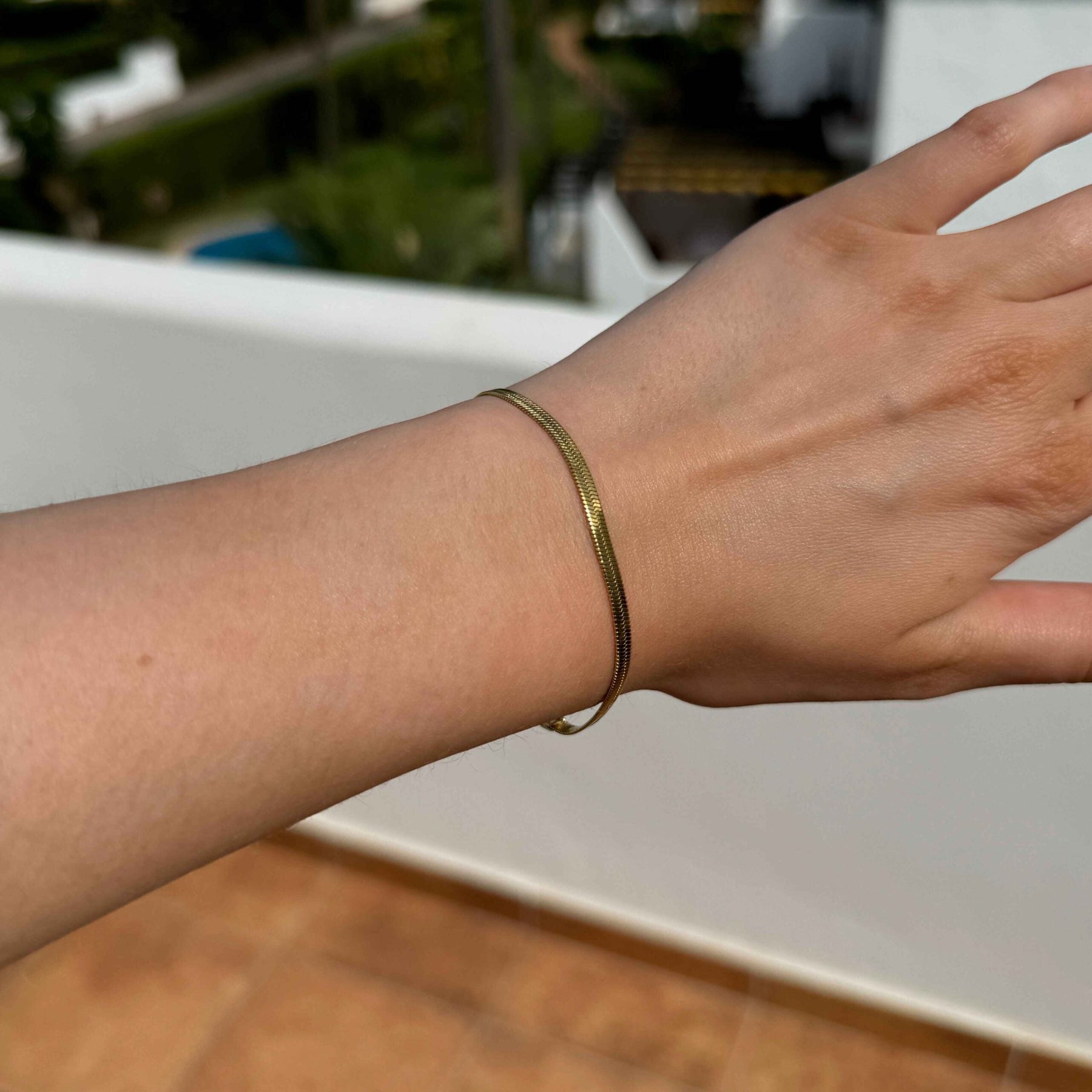 GIA Snake Bracelet 3mm - Waterproof image 2