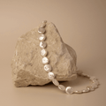 CALDERA Coin Pearl Necklace - Charcol Accessories