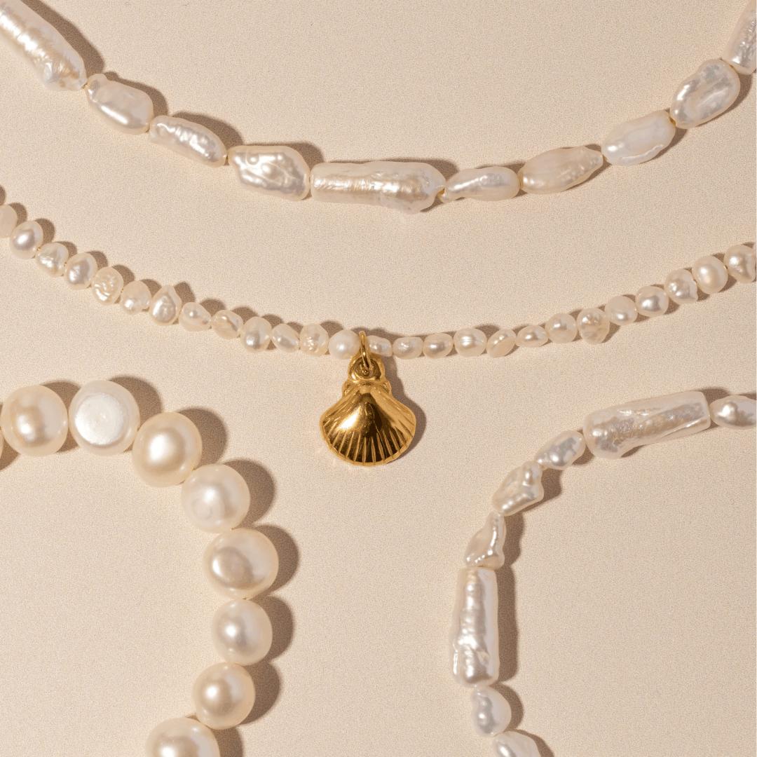 SERAPHINA Pearl Shell Necklace