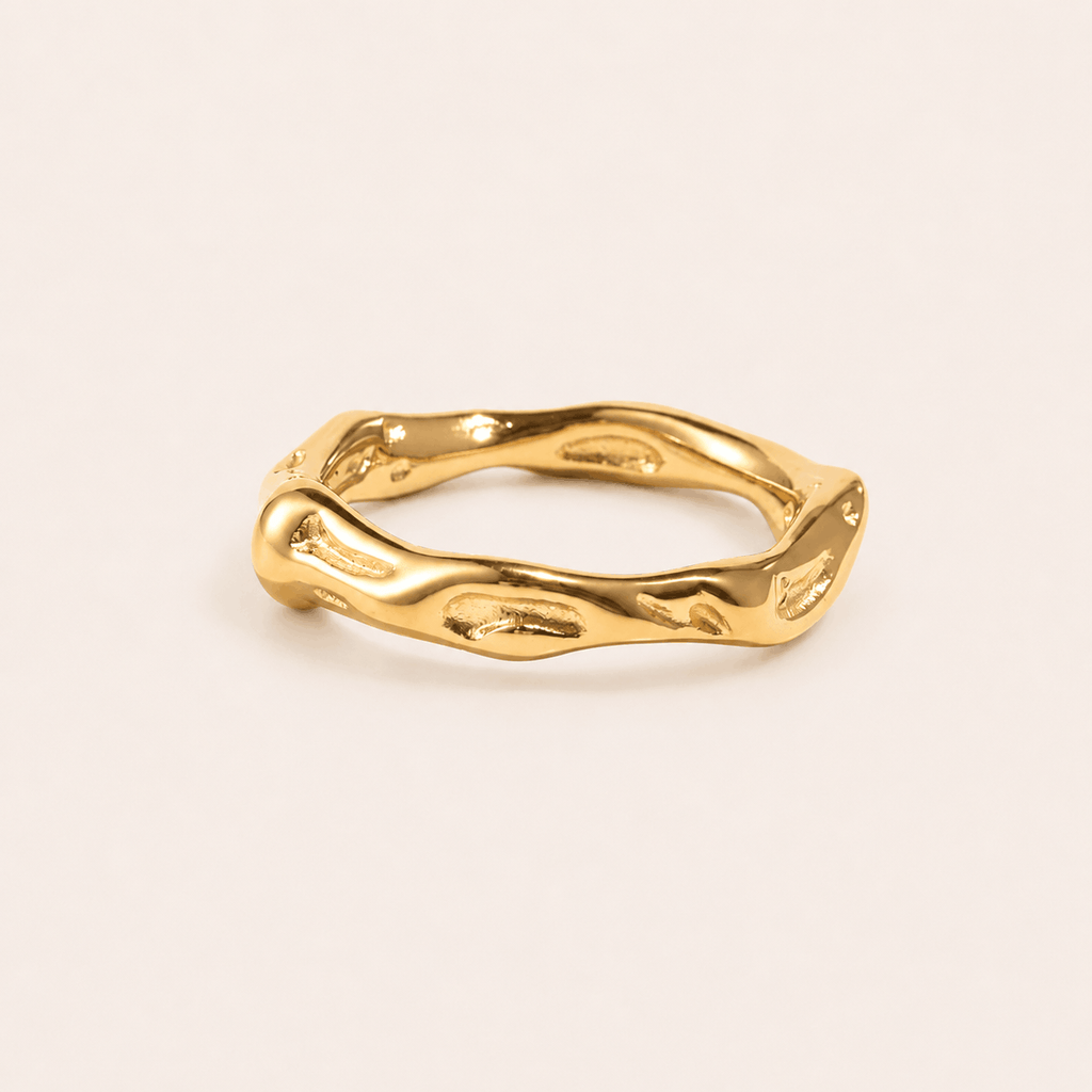 MIAH Molten Gold Ring