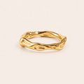MIAH Molten Gold Ring