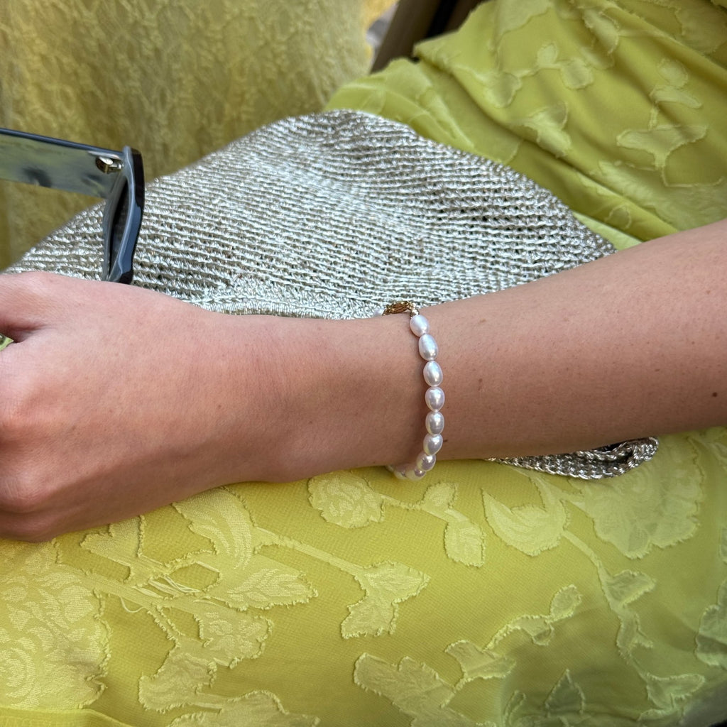 GRACE Pearl Bracelet - Charcol Accessories