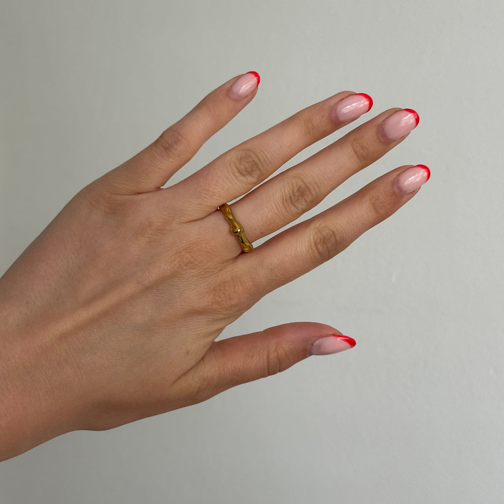 MIAH Molten Gold Ring
