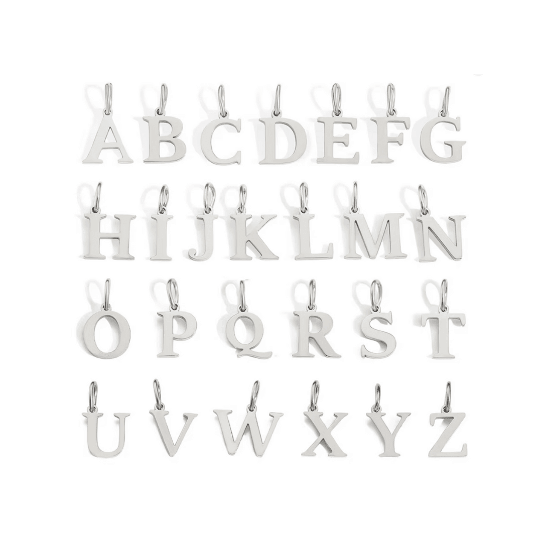 Baroque Pearl Charm Necklace - Charcol Accessories