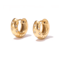 SCARLETT Chubby Hoops - Charcol Accessories