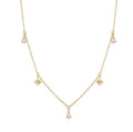 ANNABELLE Dainty Necklace - Charcol Accessories