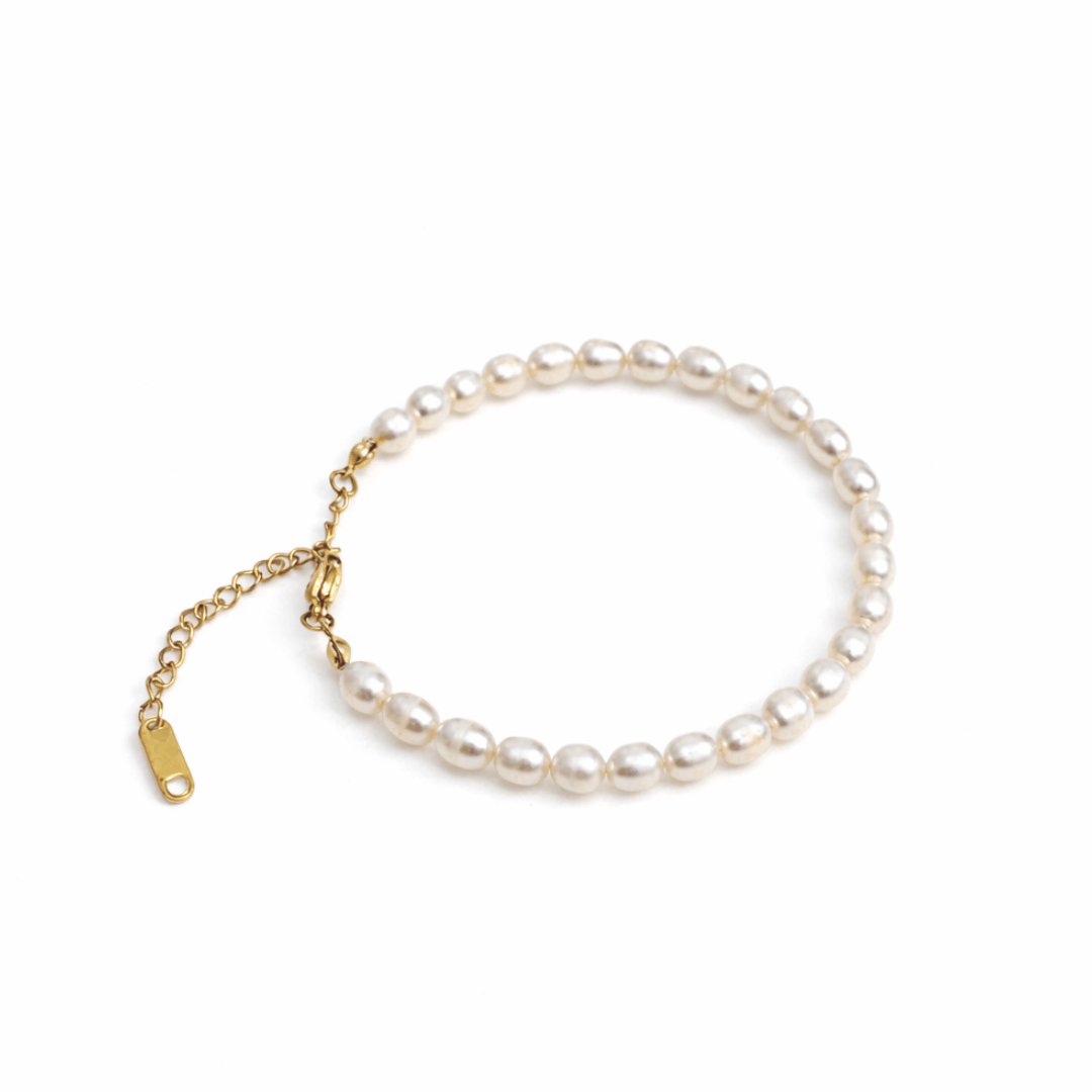 GRACE Pearl Bracelet - Charcol Accessories