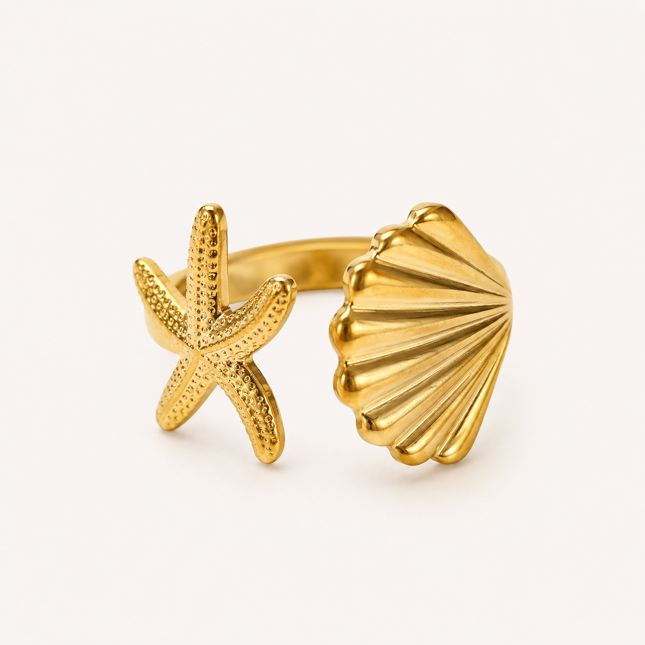 HALLIE Starfish Ring