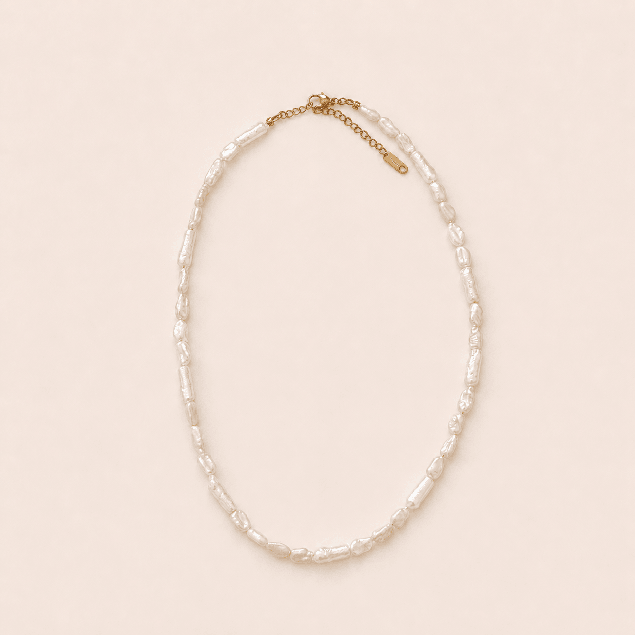 HERA Pearl Necklace - Charcol Accessories