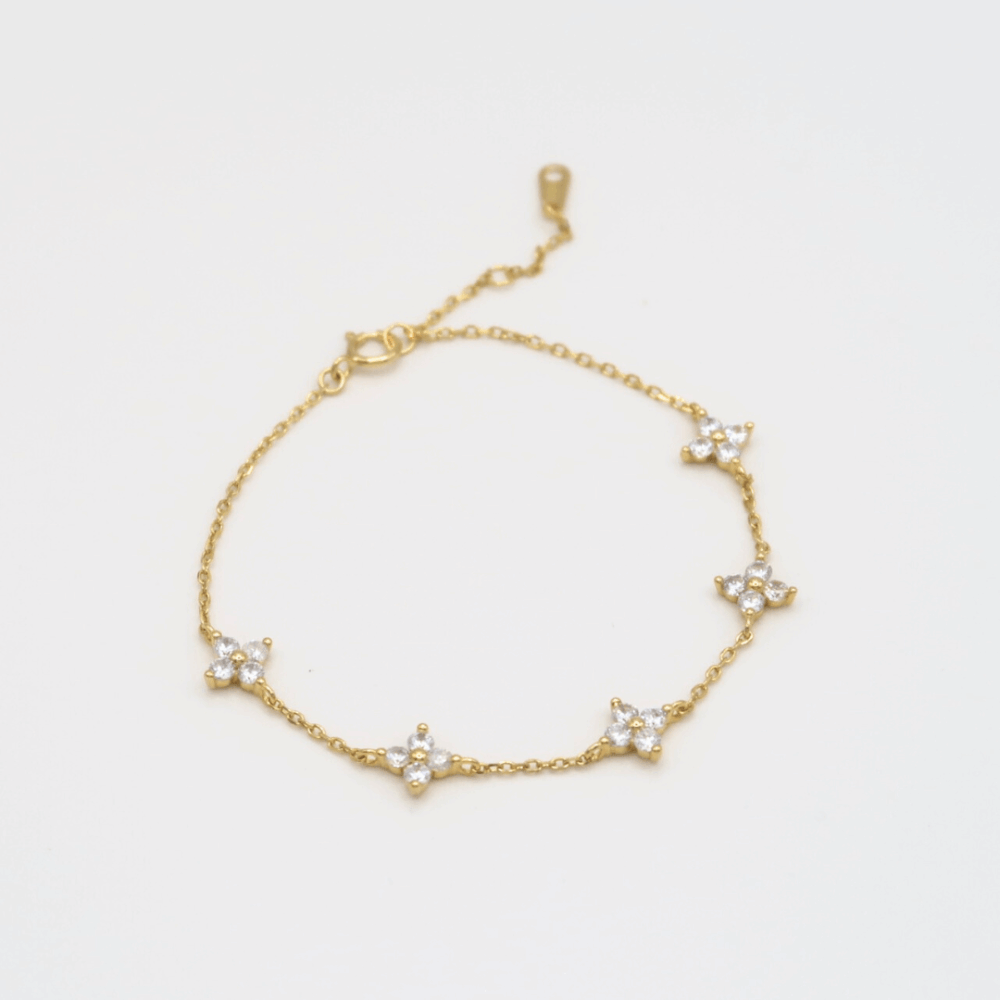 ROSIE Crystal Cluster Bracelet