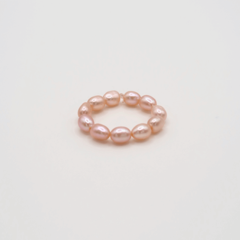 LULA Blush Pearl Ring (Handmade)