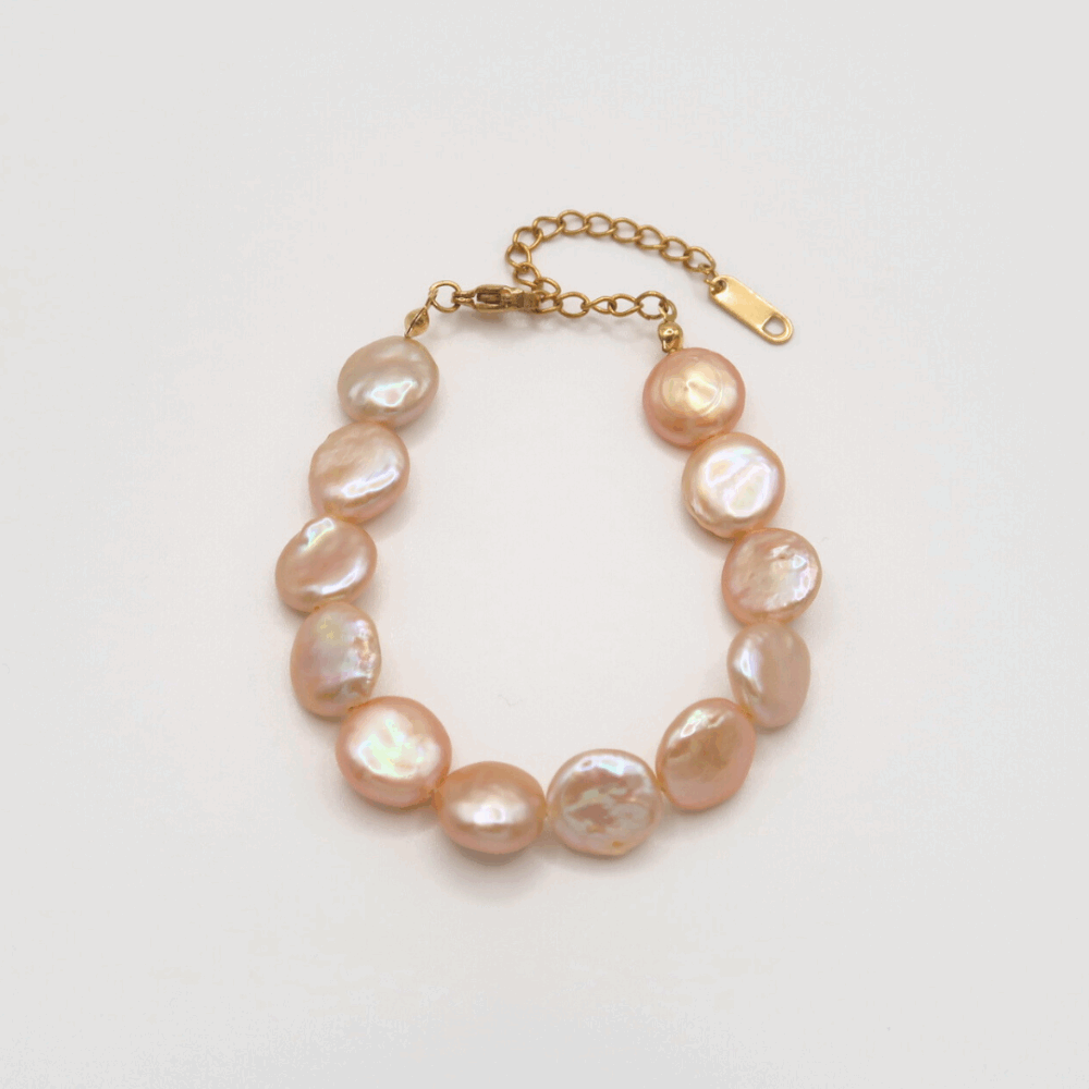 CALDERA Blush Coin Pearl Bracelet *Limited*